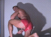 New ShortsSex Clip Of The Week online !
Christmas 2014 greetings from Mucmuscle in sexy red TopMan Sprinter Shorties